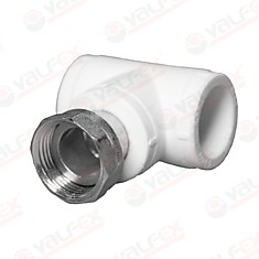 Тройник с накидной гайкой 20х1/2"х20 (100/25) (Valfex)