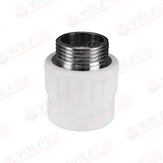 Муфта переходная с наружной резьбой 25 x 1/2" (100/25) (Valfex)