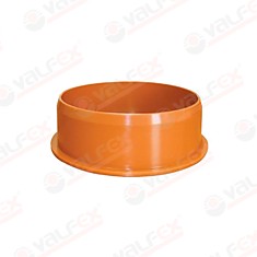 Заглушка D 110мм РЫЖАЯ (250) VALFEX