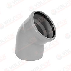 Отвод 45 град-110мм (50) VALFEX
