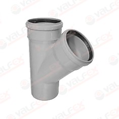 Тройник 45 град 110-110 (18) VALFEX